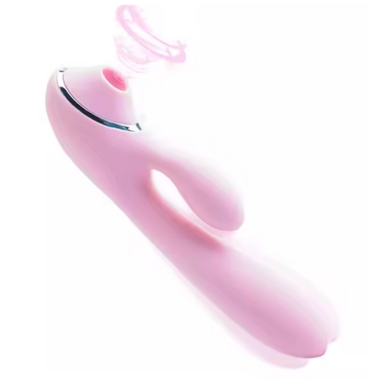 Rabbit with Suction Dual G spot & Clitoral Stimulator Masturbator Vibrator for $79 – Ecsta Care