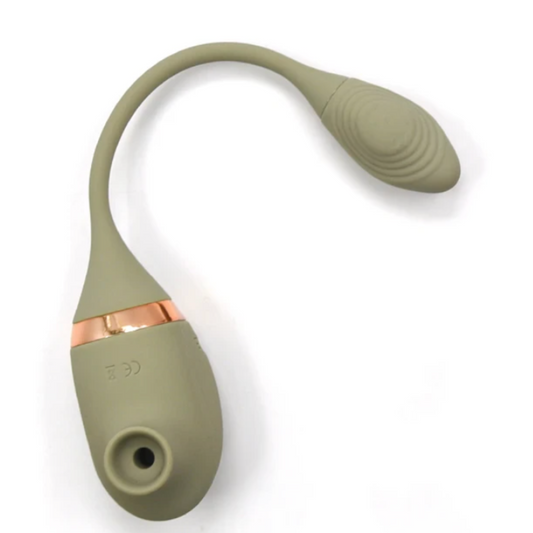 Captivate 2 in 1 Clit Suction Massager & G Spot Stimulator Egg Masturbator Vibrator Sex Toys For Women for $49 – Ecsta Care