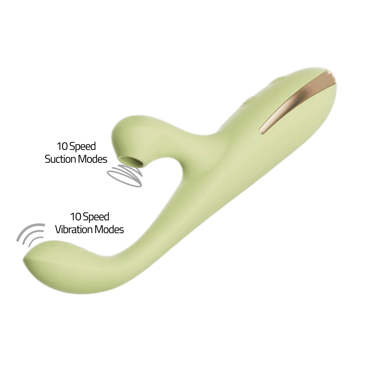 10 Speed G Spot Vibrator & Clitoral Suction | Duo ThrustSonic from Ecsta Care For $29 plus Free Shipping