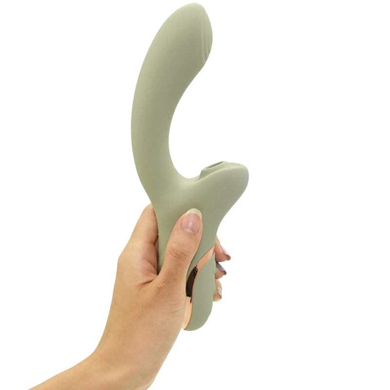 Duo Trem-Or | Clitoral Tongue Stimulator and G Spot Vibrator | G Spot Vibrator & Clit Teaser | Clit Suction Massager & G Spot Stimulator Masturbator Vibrator Sex Toys For Women for $69 – Ecsta Care