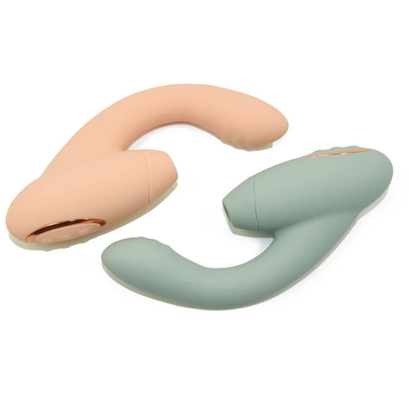 Duo Thrill-Or | Clit Suction Massager & G Spot Stimulator Masturbator Vibrator Sex Toys For Women for $69 – Ecsta Care