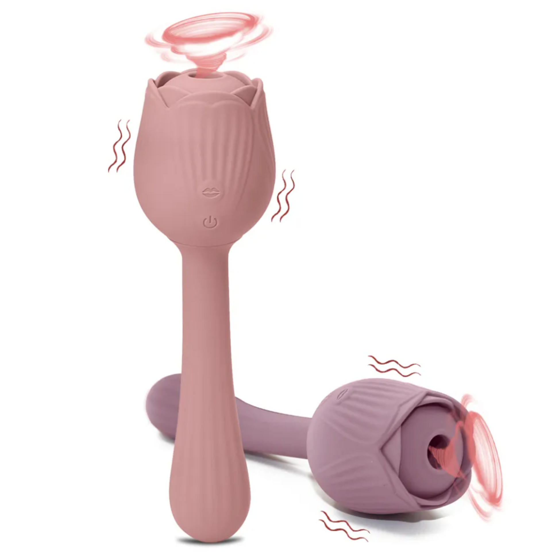 Flora Blow-Or | 2 in 1 Rose Vibrator with Suction & Vibration Modes | G Spot Clit Stimulator Masturbator Vibrator Sex Toys For Women for $49 – Ecsta Care