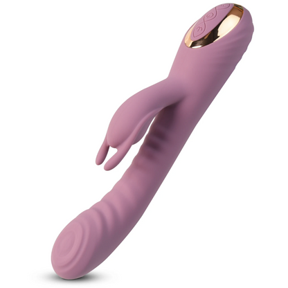 Lush Dual-Action Flapping Rabbit Vibrator | G Spot Stimulator Masturbator Vibrator Sex Toys For Women for $49 – Ecsta Care