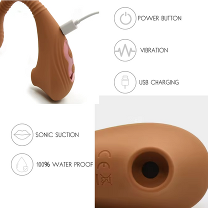 Unbound Duo OG | 2 in 1 G spot Clitoral Stimulator Masturbator Vibrator Sex Toys For Women for $39 – Most Premium Toys from Ecsta Care