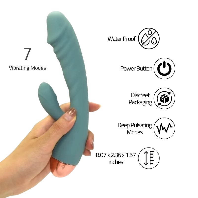 Classic Lush | Rabbit Vibrator – Dual Spot Stimulator from Ecsta Care for $34 Only