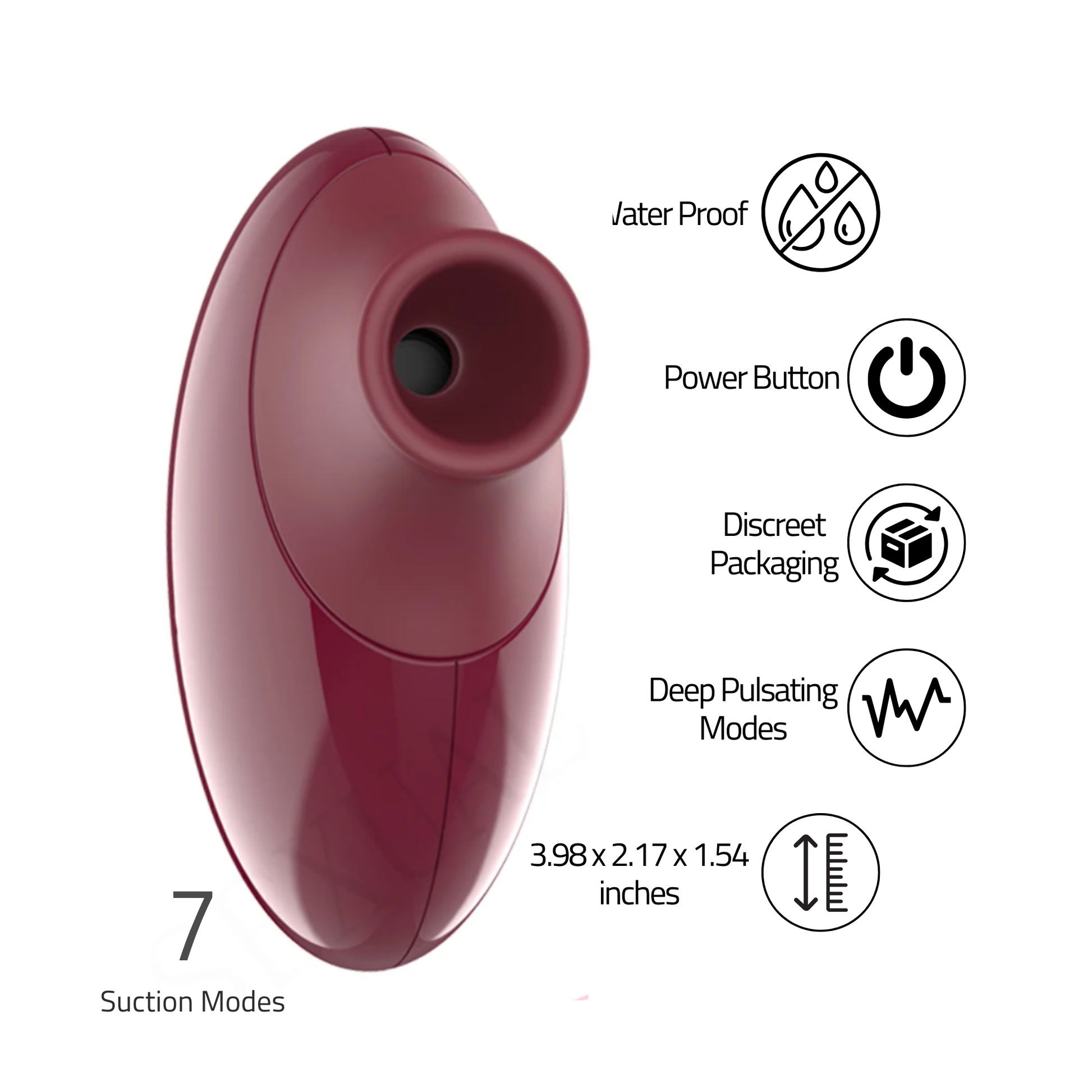 Wave'O Grand | Clitoral Suction Massager – Best Clitoral Suction Massager from Ecsta Care | SALE: $29 & Free Shipping