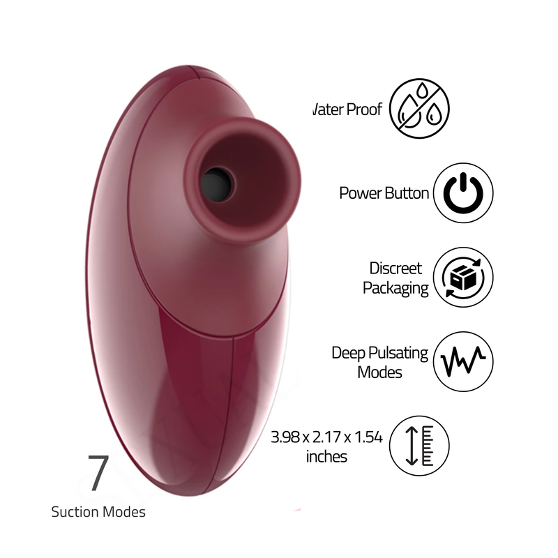 Wave'O Grand | Clitoral Suction Massager – Best Clitoral Suction Massager from Ecsta Care | SALE: $29 & Free Shipping