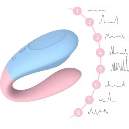 Dual Action Remote-Controlled Wearable Massager G Spot & Clitoral Vibrator for $79 – Ecsta Care