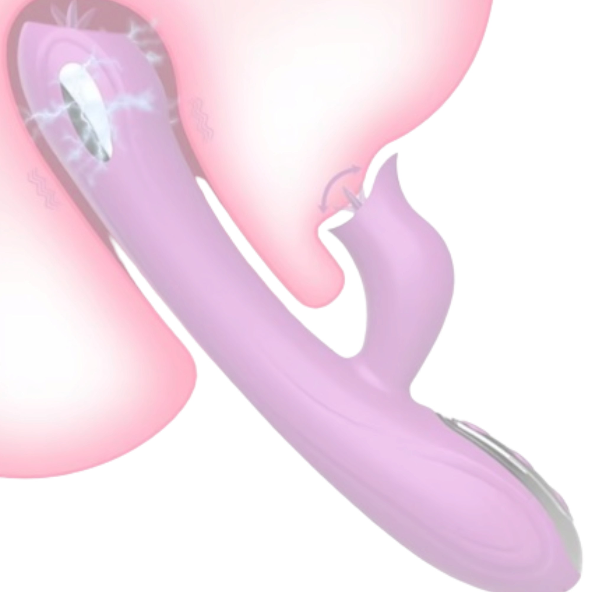 Flickering Dual G spot & Clitoral Stimulator Masturbator Vibrator for $79 – Ecsta Care