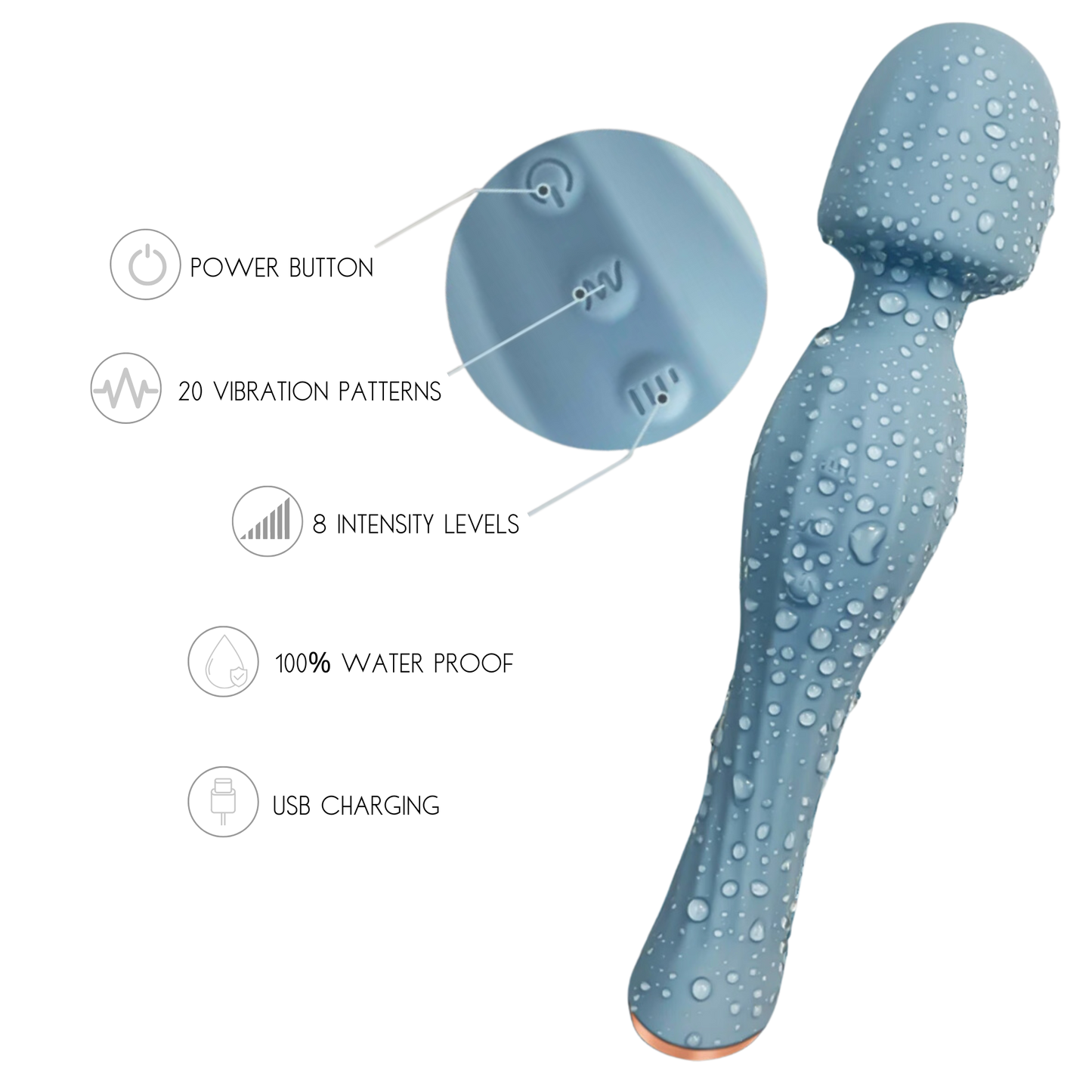 Unleash Trem-Or Massager | Clit Nipples Massager & G Spot Stimulator Masturbator Vibrator Sex Toys For Women for $49 – Ecsta Care