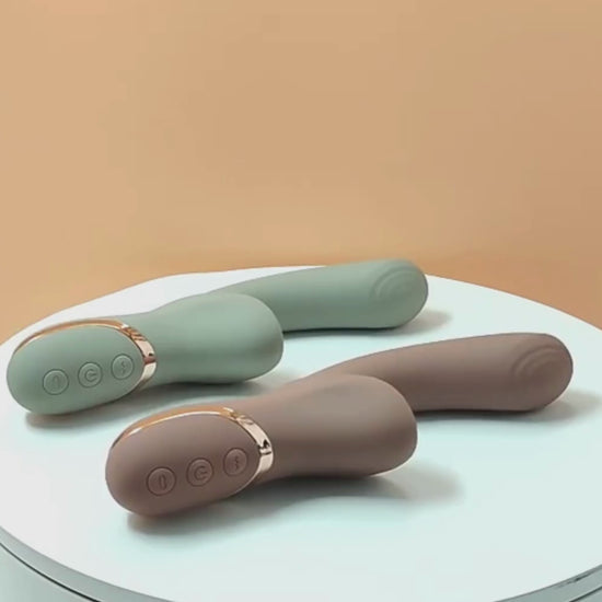 Duo Trem-Or | Clitoral Tongue Stimulator and G Spot Vibrator | G Spot Vibrator & Clit Teaser | Clit Suction Massager & G Spot Stimulator Masturbator Vibrator Sex Toys For Women for $69 – Ecsta Care