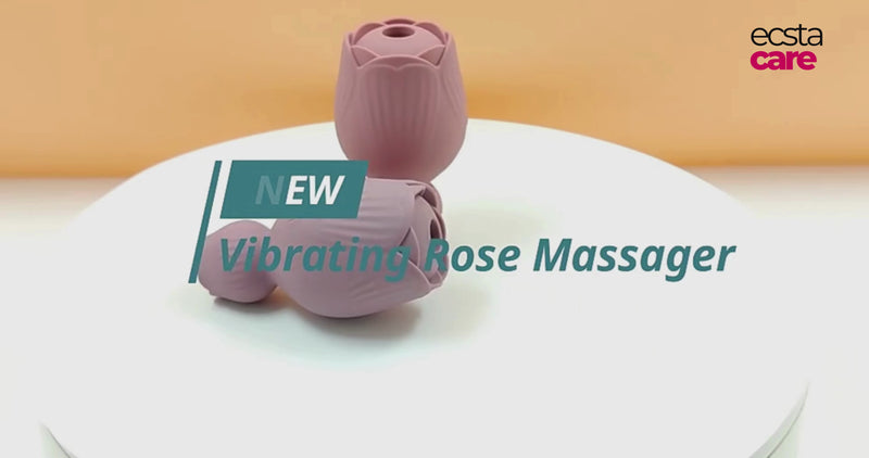 Flora Twirl-OG | Suction & Tongue Rose Vibrator | G Spot Clit Stimulator Masturbator Vibrator Sex Toys For Women for $49 – Best Sex Toys from Ecsta Care